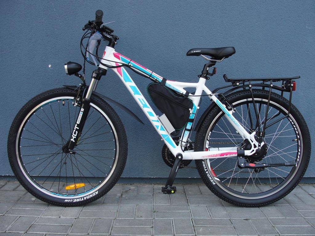 Велосипед с электромотором фото