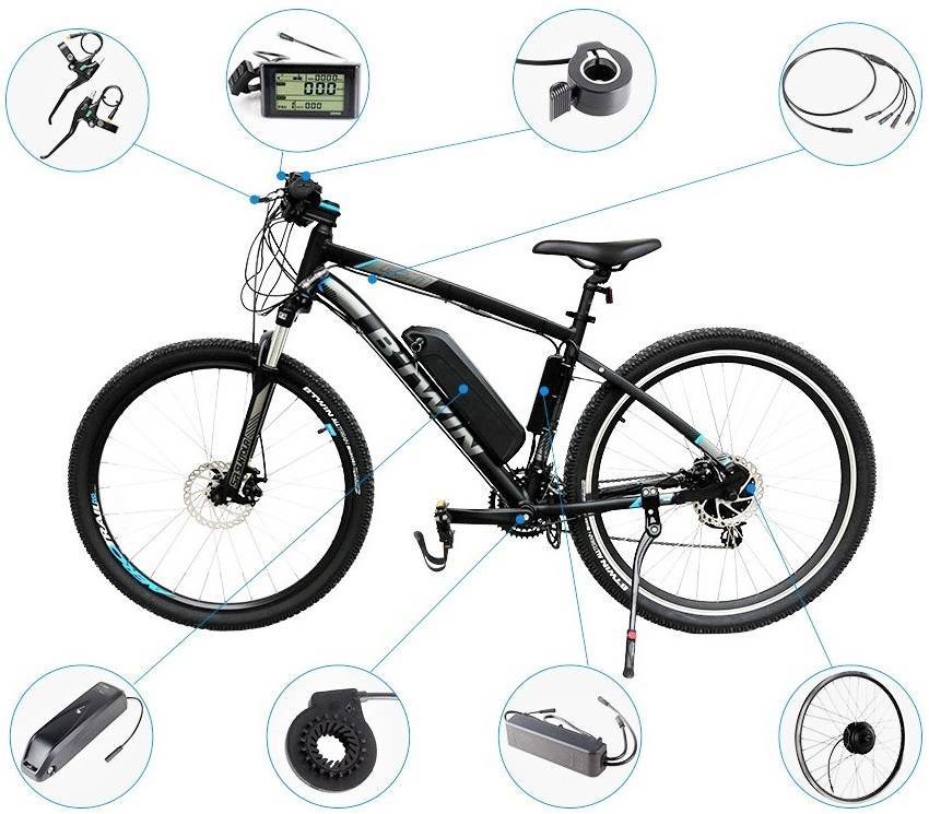 Инструкция по сборке электровелосипеда. VOLTBIKES электровелосипеды. Переделка велосипеда в электровелосипед. Электрификация велосипеда. Переоборудование велосипеда в Водник.