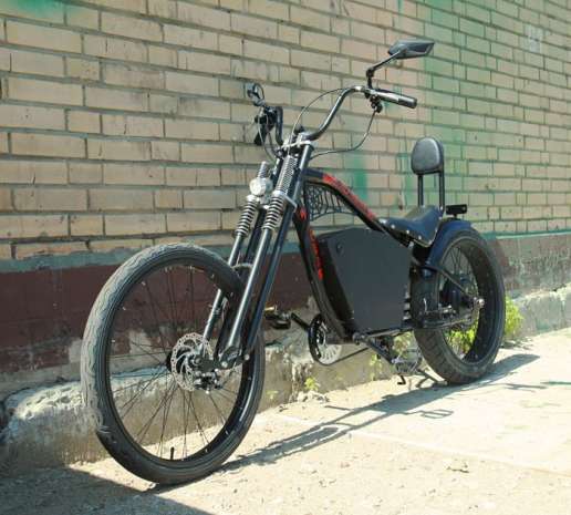 Электрический велосипед чоппер от ВольтБайкс