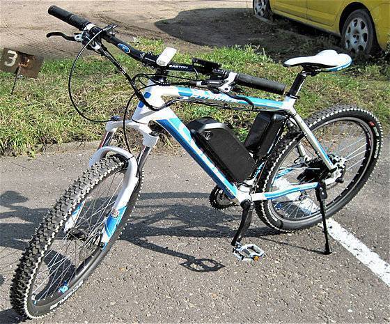 Электровелосипед Cube Attention eBike mode