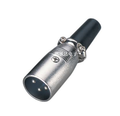 Коннектор XLR 3-pin папа