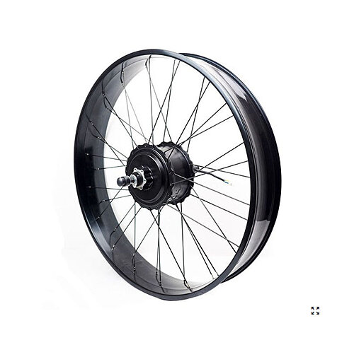 + Обод 26"х100 мм, алюминий, черный,