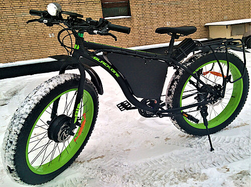 Электрофэтбайк VBS-Hard 26" 1300W, полный привод