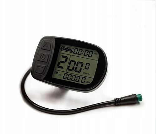 Велокомпьютер для электровелосипеда KT-LCD5 Julet 36V-48V