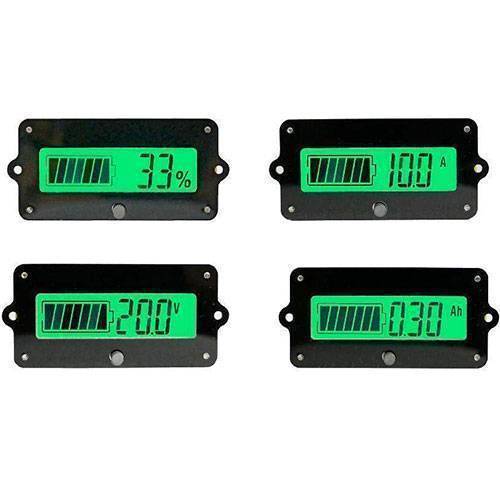 Ваттметры емкости LiFePO4/Li-ion АКБ