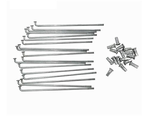 Спица 105 mm 10G Silver