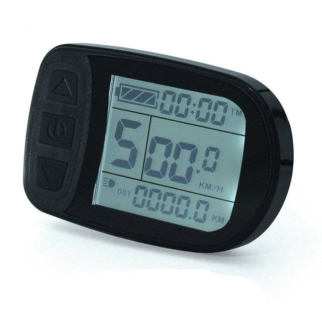 60v 72volt Electric Scooter E-Bike Digital Display BLUE Throttle Grip Handlebar