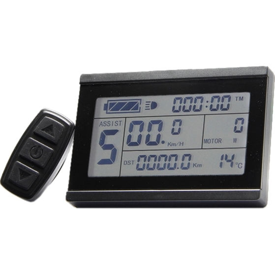 60v 72volt Electric Scooter E-Bike Digital Display BLUE Throttle Grip Handlebar
