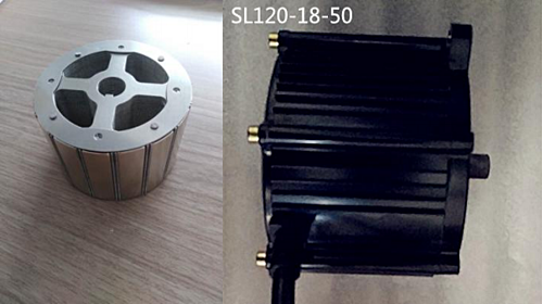 Двигатель постоянного тока (BLDC) Senli SL120-18-50 1500W, бесколлекторный
