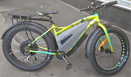 Электрофэтбайк VBS-ST 26" 3000W, задний привод