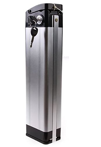 Литиевый аккумулятор VBS 48В 13А*ч, алюм. корпус SilverFish с ЗУ
