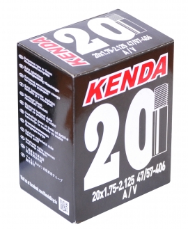Велокамера 20"x1.75-2.125 Kenda, A/V