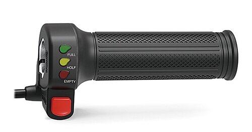 Ручка газа с LED-индикатором и кнопкой вкл., 48В, мод. Wuxing 29DX/2