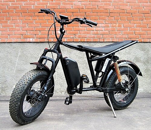 Электрофэтбайк VBS-Super 730, 20" 1100W, полный привод