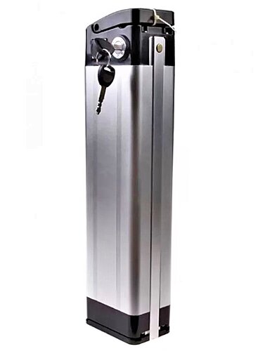 Литиевый аккумулятор VBS 36В от 13А*ч, алюм. корпус SilverFish с ЗУ