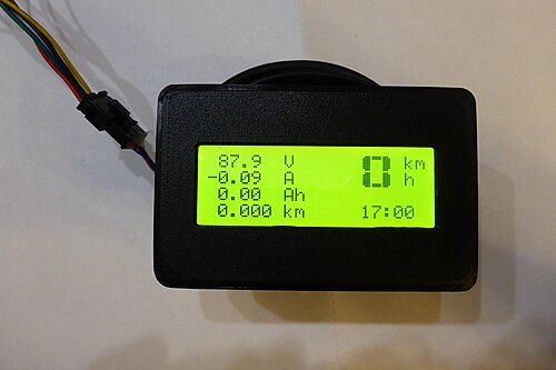 Бортовой компьютер/ваттметр BattMeter, универсальный (аналог Cycle Analyst)