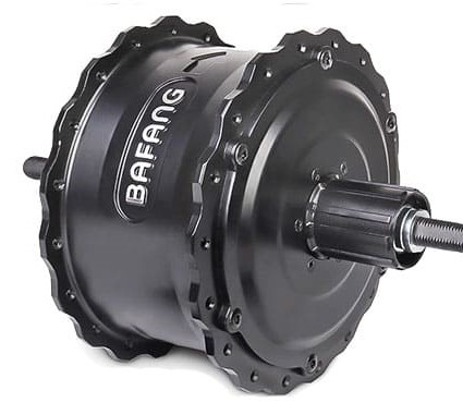 Мотор-колесо заднее, 750Вт, редукторное, под кассету, 175мм (мод. Bafang G060) фэтбайк (Мотор-колесо без обода (9T, KV7, rpm 336, 48V))