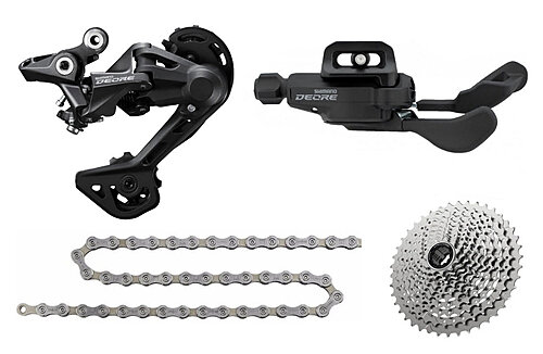 Группсет Shimano Deore (RD-M4120/SL-M4100/CS-M4100/CN-HG54)