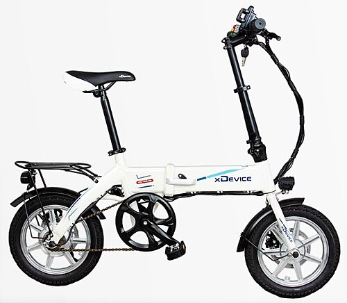 Электровелосипед xDevice xBicycle 14" 250W, складной, задний привод