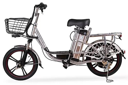 Электровелосипед Minako V12 Lux, 18" 48V 250W, задний привод