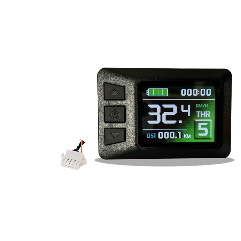 Велокомпьютер для электровелосипеда LCD7C (24V/36V/48V) купить недорого ...