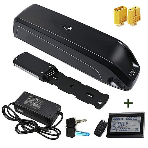 + Li-ion АКБ 36В 13А*ч (468 Вт*ч) 10S5P, CNh 18650, Хайлонг 1, + KT LCD 3