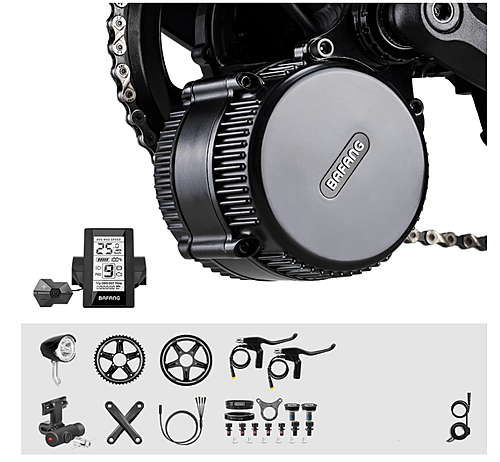 Кареточный электромотор Bafang BBS01B 48V 500W, 68/73 мм (комплект без АКБ)