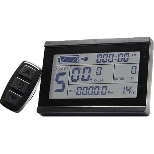 + Велокомпьютер KT LCD 3, 36/48В