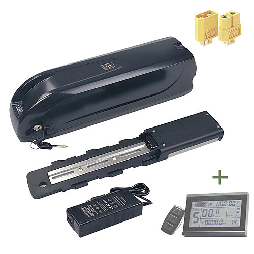 + Li-ion АКБ 48В 15А*ч, корпус Xiapu, + KT LCD 3