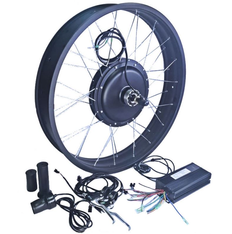 Мотор-колесо для фэтбайка, 3000-4000Вт, зад. 20", 170мм, прямой привод ...