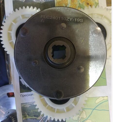 Обгонная муфта редукторного мотор-колеса MXUS 1000W GDR-19. Мод 2024г.