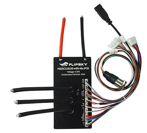 Контроллер FSESC 110100, 14/110В 100А, мод. Flipsky