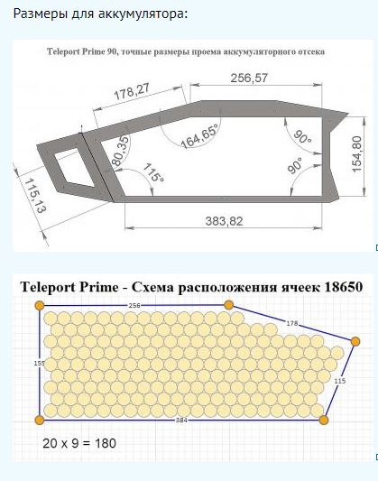 Teleport light чертеж