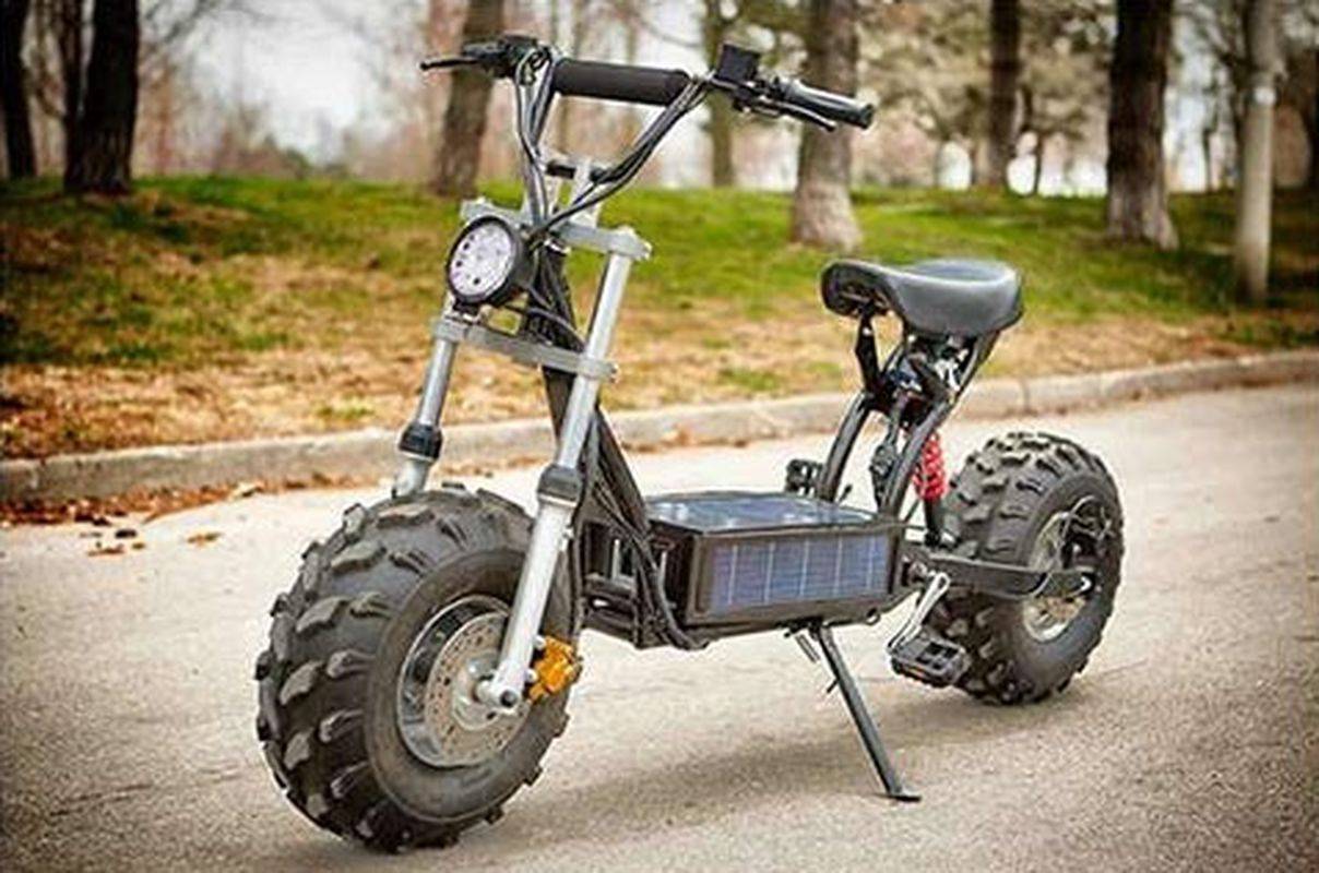 Самодельный скутер. Электроскутер Daymak Beast. Электроскутер off Road. Электроскутер Electric Bicycle. Электросамокат Tanko t18.