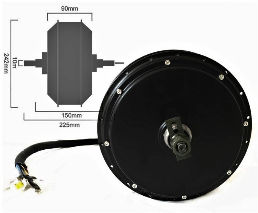 Мотор колесо 5000w алиекспресс